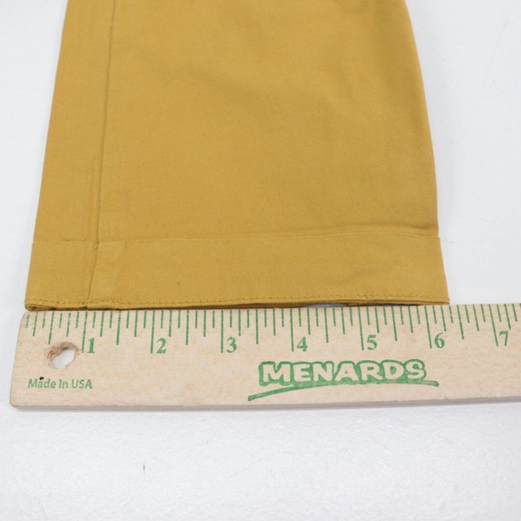 Lucky Brand Women’s The Cargo Yellow Mustard Pant NWT Size 2 / 26 - Picture 10 of 10